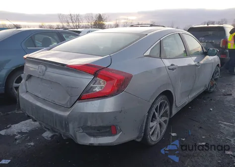 2020 Honda Civic Sport z USA, uszkodzony, nr VIN 2HGFC2F81LH551064